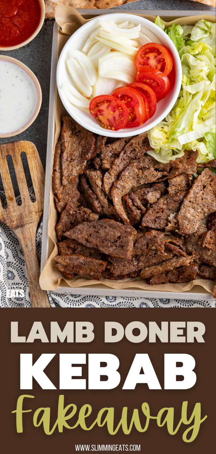 Homemade Doner Kebab Fakeaway Slimming Eats Recipe