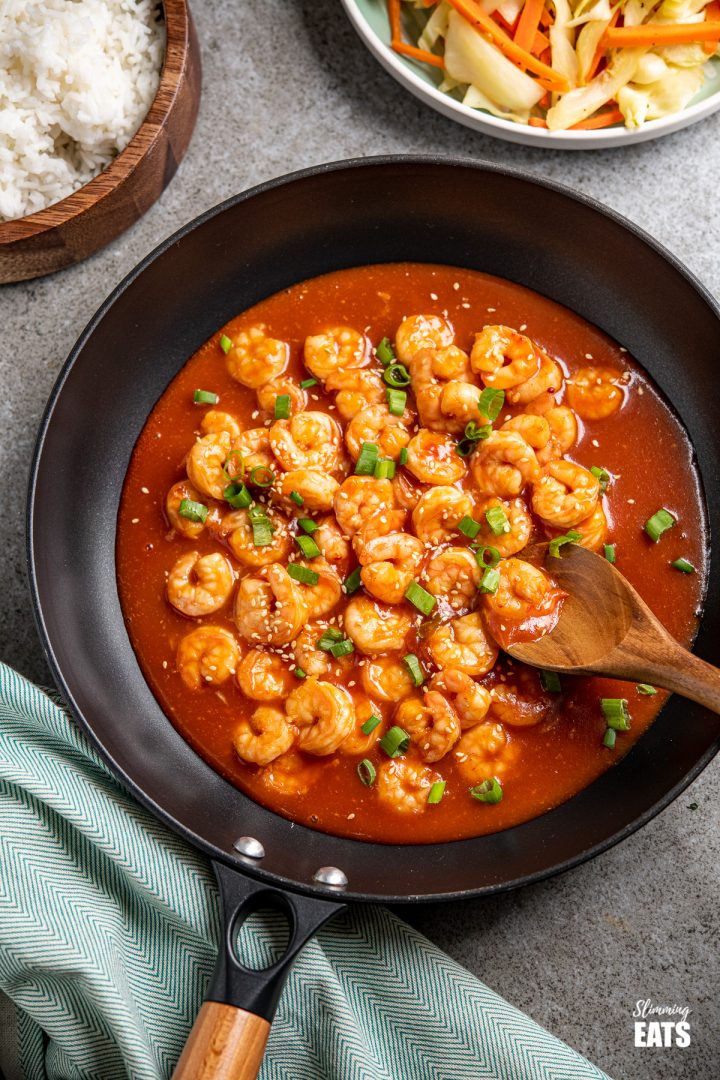 Sweet and Sour Shrimp (Prawns) Slimming Eats