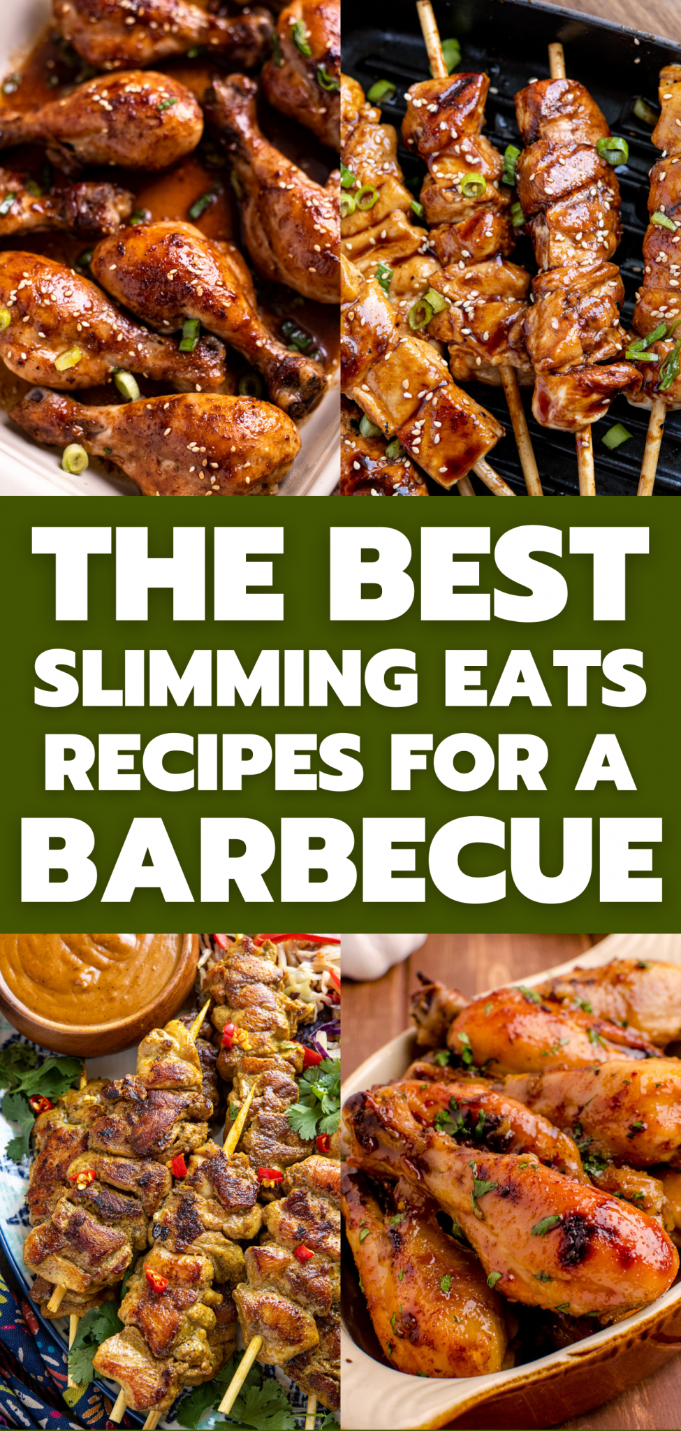 pin image image of recipes for a barbecue from Slimming Eats