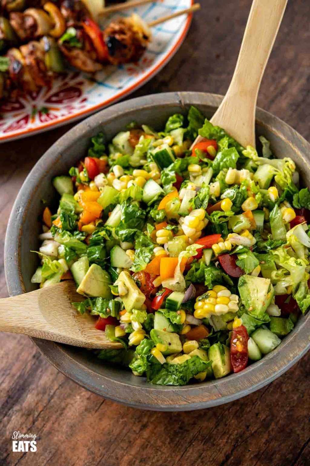 Easy Mexican Chopped Salad Slimming Eats Recipe