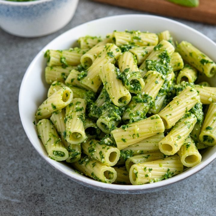 Arugula, Basil and Spinach Pesto