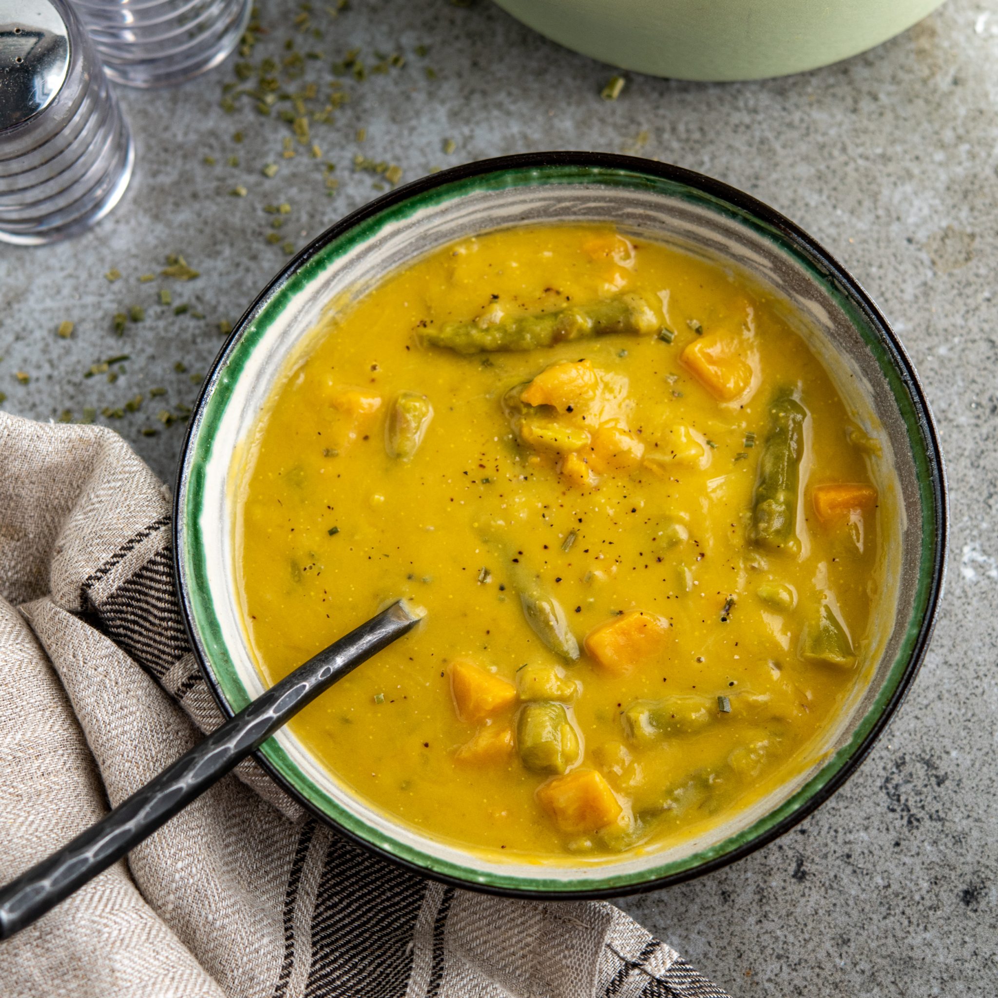 Asparagus and Sweet Potato Soup Slimming Eats Recipe