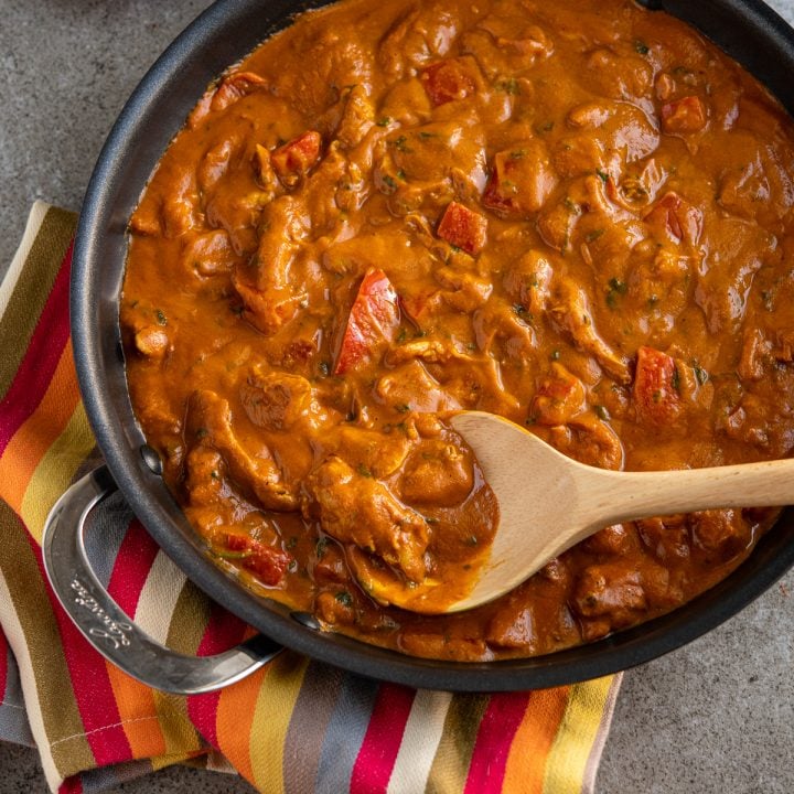 Coconut Chicken and Red Pepper Curry