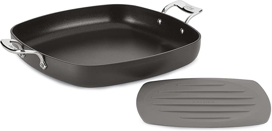All-Clad Essentials Nonstick Hard Anodized Square Pan