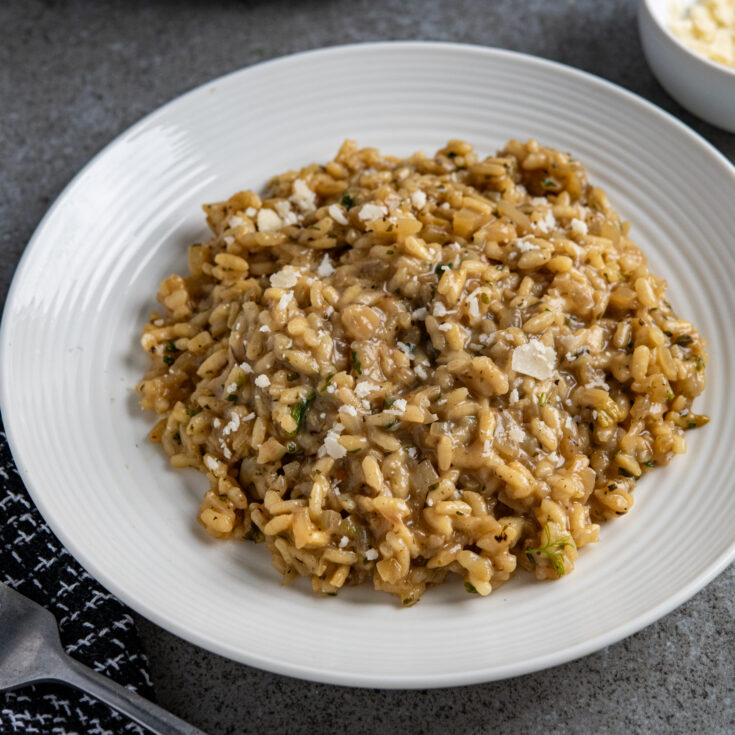 Fennel and Sweet Onion Risotto