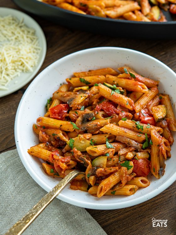 Chicken Bacon and Tomato Pasta Bake Slimming Eats Recipes