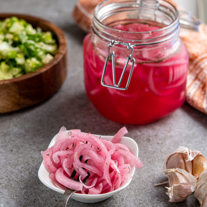 Homemade Pickled Red Onions