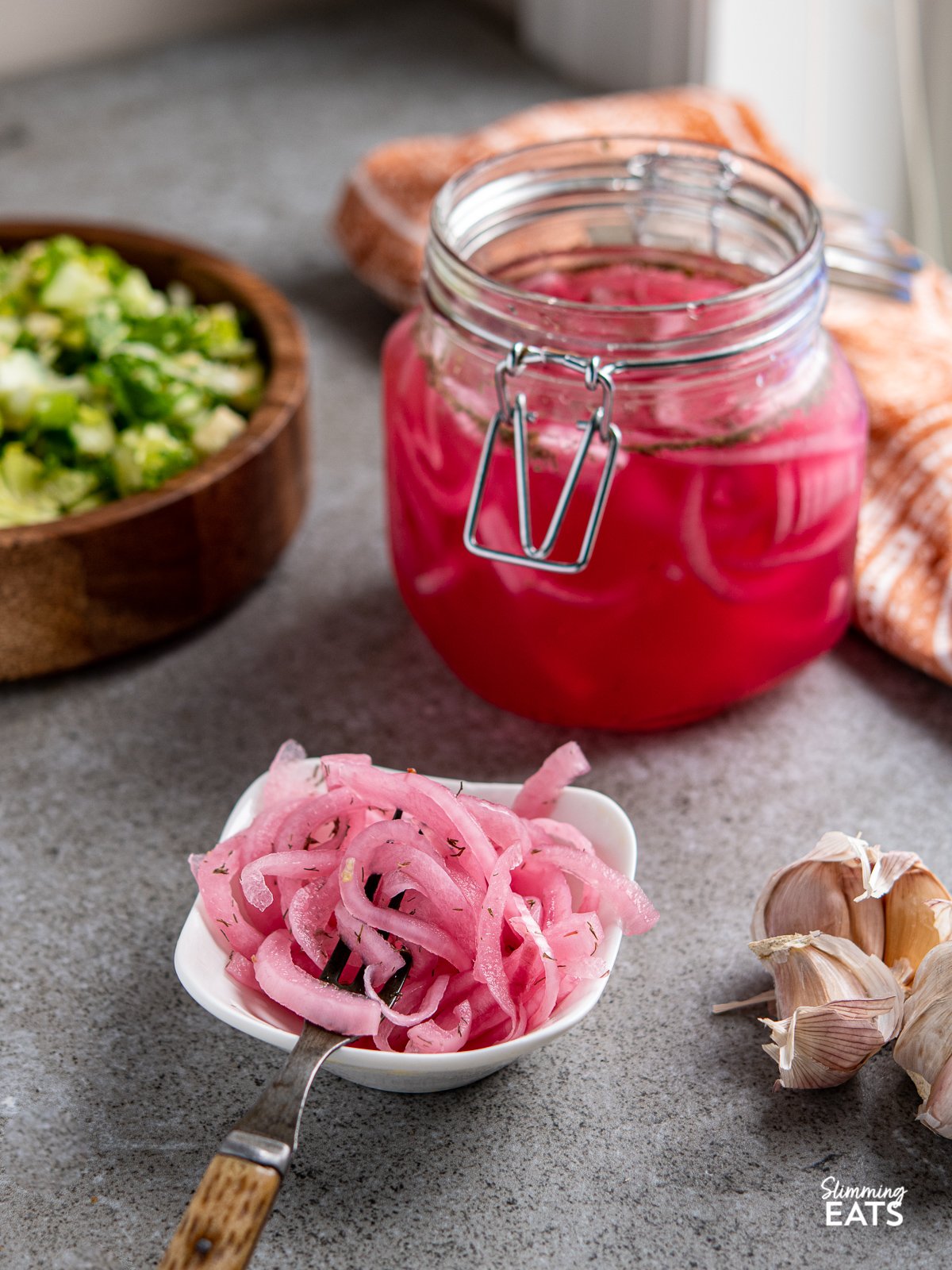 Homemade Pickled Red Onions