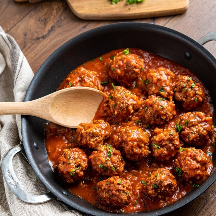 Porcupine Meatballs