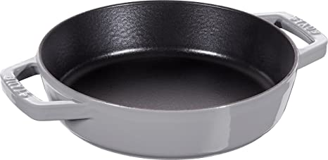 STAUB Cast Iron Frying Pan, Grey, 20 cm