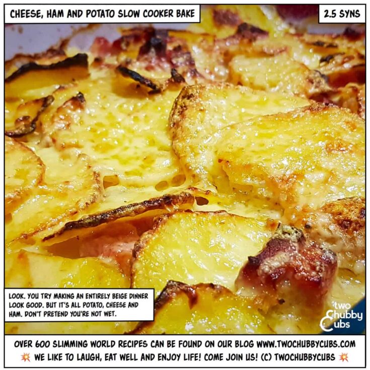 Image for cheese, ham and onion bake in the slow cooker