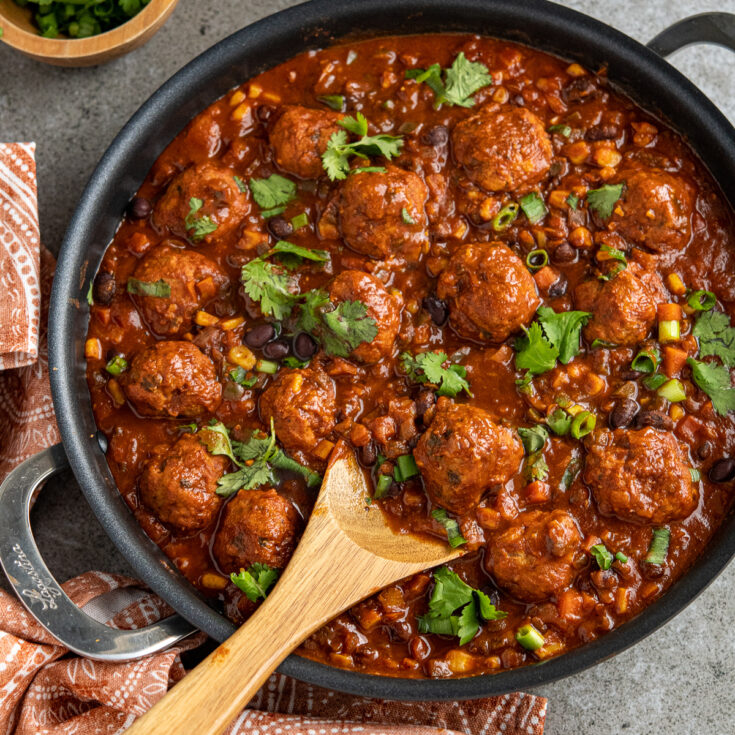 Southwestern Turkey Meatballs