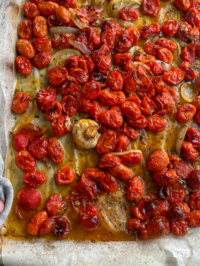 Roasted Tomato and Garlic Pasta Sauce | Slimming Eats