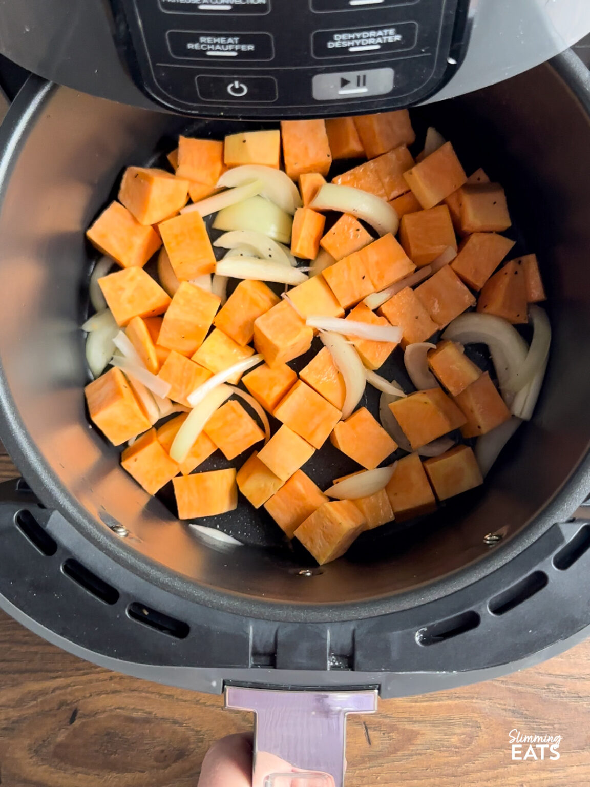 Air Fryer Honey Harissa Salmon Slimming Eats