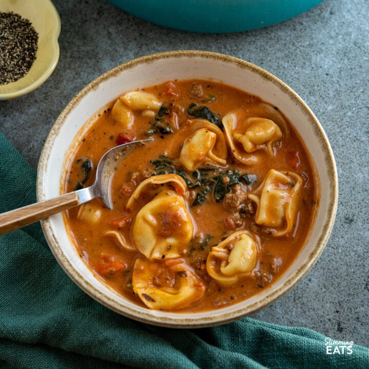 Creamy Tortellini Soup