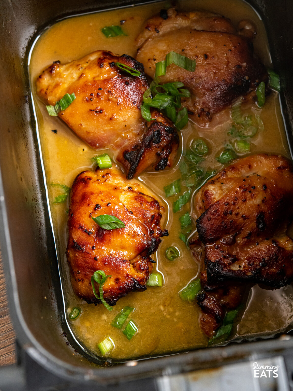 Air Fryer Orange Dijon Chicken Slimming Eats