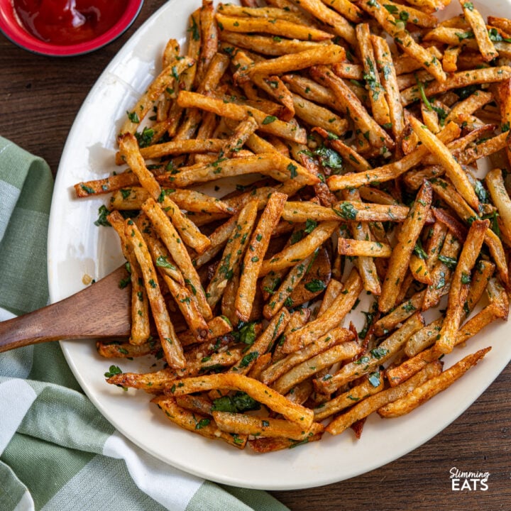 Garlic Cilantro Fries