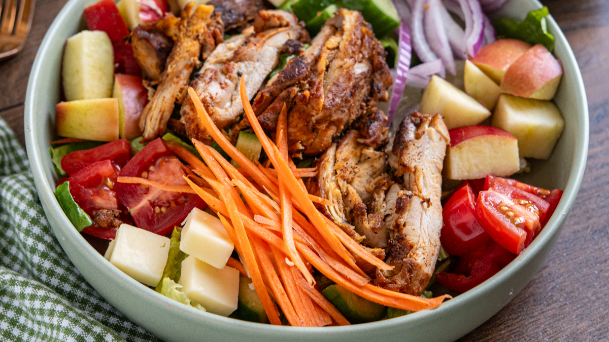 Chopped Chicken Salad | Slimming Eats