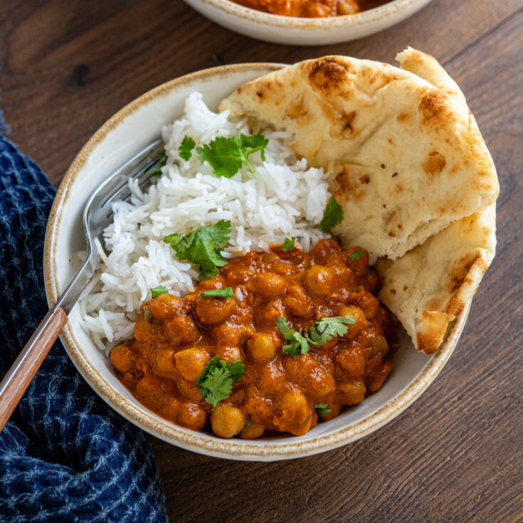 Slow Cooker Tomato Chickpea Curry